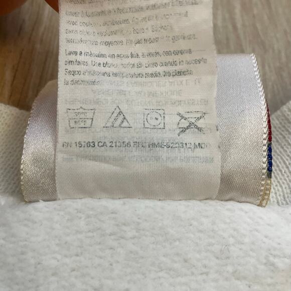 Vintage 2001 Oklahoma Sooners Rose Bowl Sweatshirt XL White Hanes Ultimate - Picture 4 of 10